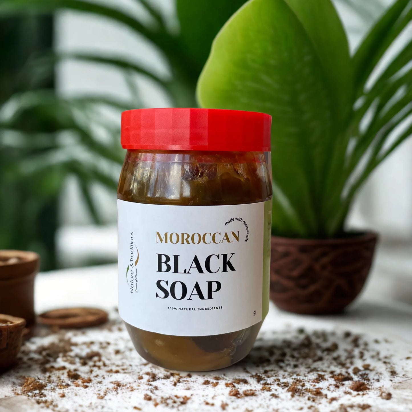 Moroccan Hammam Spa Lava Clay Set – Cleanse, Detox, Glow