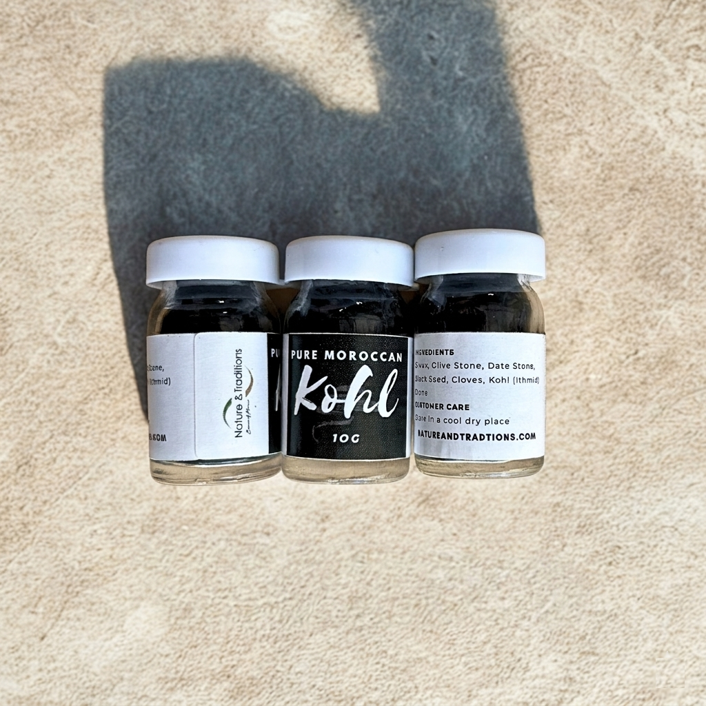 Moroccan Ithmid Kohl – Natural Eyeliner with Herbal Blend