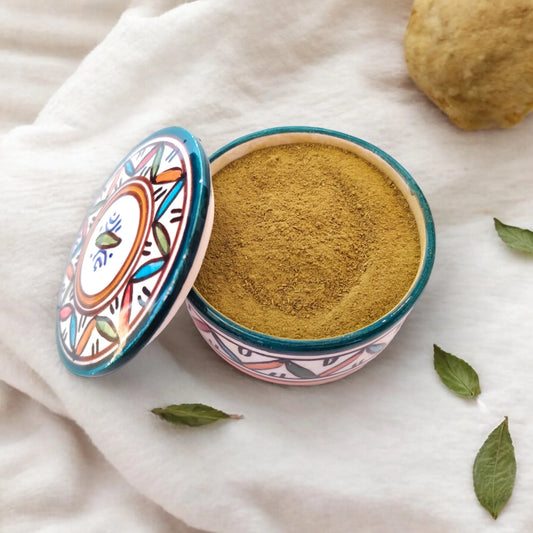 Moroccan Henna Powder – Organic Hair & Body Art - 100g