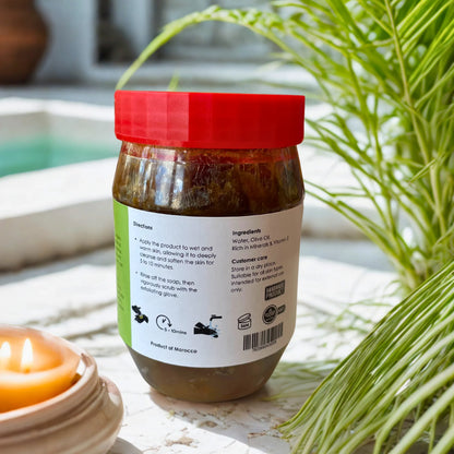 Moroccan Black Soap – Natural Olive Oil Cleanser