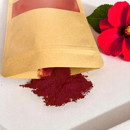Pure Moroccan Hibiscus Powder – Skin & Hair Care