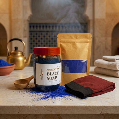 Hyperpigmentation Moroccan Nila Hammam set - Brighten and Glow